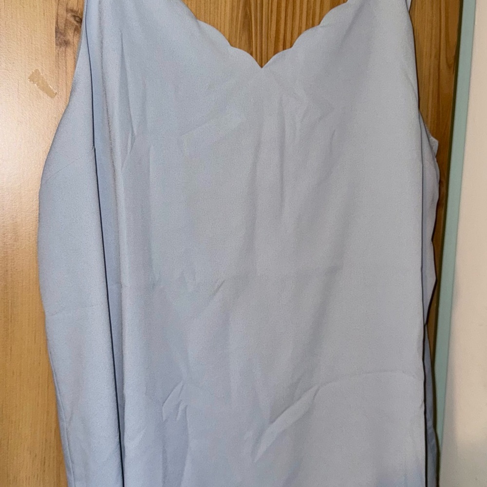 Sweet Love Elegant Lined Gray Camisole